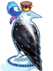 Spirit Of Hugin artwork from Ragnarok Online