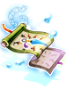 Kunai Scroll of Icicle artwork from Ragnarok Online