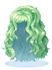 Costume Wave Perm (Green) artwork from Ragnarok Online