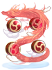 Costume Red Aura Dragon artwork from Ragnarok Online