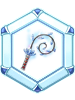 Printed Glacier Whip artwork from Ragnarok Online