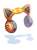 Costume Kitty DJ artwork from Ragnarok Online