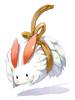 Captured Rabbit artwork from Ragnarok Online