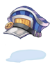 Costume Denim Ignis Cap artwork from Ragnarok Online
