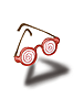 Geek Glasses artwork from Ragnarok Online