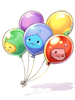 Happy Balloon artwork from Ragnarok Online