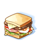 Chunky Meat Sandwich artwork from Ragnarok Online