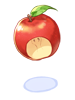 Apple with a bite artwork from Ragnarok Online