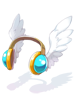 Wing Headphone artwork from Ragnarok Online