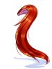 Costume Long Pony(Red) artwork from Ragnarok Online