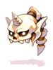 Satanic Bone Helm artwork from Ragnarok Online