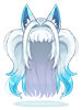 Costume White Fox Hood Twin (No Decoration) artwork from Ragnarok Online