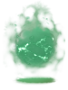 Costume Green Aura artwork from Ragnarok Online