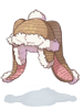 Rabbit Ear Knitted Hat artwork from Ragnarok Online