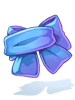 Costume Giant Bow Scarf (Blue) artwork from Ragnarok Online