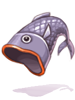 Costume Large Hungry Fish artwork from Ragnarok Online
