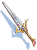 Paradise Super Novice Sword artwork from Ragnarok Online