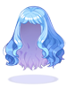 Costume Fluffy Semi-Long Hair(Light Blue) artwork from Ragnarok Online