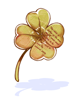 Well-dried Clover artwork from Ragnarok Online