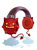 Costume Diabolic Headphone artwork from Ragnarok Online