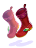 Red Eco-Friendly Shoes artwork from Ragnarok Online