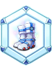 Printed Snow Flower Boots artwork from Ragnarok Online