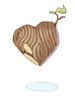 Wooden Heart artwork from Ragnarok Online