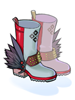 Black Wing Boots artwork from Ragnarok Online