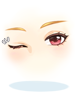 Costume Blink Eyes Chocolate artwork from Ragnarok Online