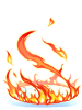 Costume Swirling Flame artwork from Ragnarok Online