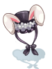 Costume Bunny Ribbon Hat artwork from Ragnarok Online