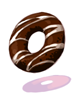 Choco Donut In Mouth artwork from Ragnarok Online