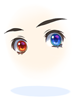 Costume Devoted Eyes artwork from Ragnarok Online