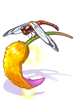 Magical Yellow Foxtail Staff artwork from Ragnarok Online