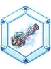 Printed Glacier Gatling artwork from Ragnarok Online