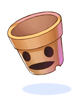 Costume Flower Pot Mask (Middle) artwork from Ragnarok Online