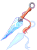 Icicle Kunai artwork from Ragnarok Online