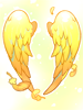 Brilliant Golden Wings artwork from Ragnarok Online