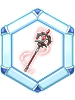 Printed Adulter Fides Two-handed Staff artwork from Ragnarok Online