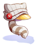 Bobcat Knit Hat (White) artwork from Ragnarok Online