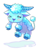 Costume Experimental Goat Cap artwork from Ragnarok Online