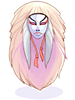 Kabuki Mask artwork from Ragnarok Online