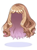 Costume Fluffy Semi-Long Hair(Orange) artwork from Ragnarok Online