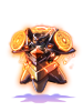 Varmundt Fire Rune Armor artwork from Ragnarok Online