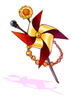 Costume Red Vane Hairpin artwork from Ragnarok Online