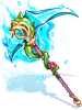 Scythe of Ice Flame artwork from Ragnarok Online