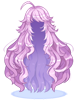 Costume Wild Long Hair (Purple) artwork from Ragnarok Online