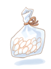 Neatly Sliced Rice Cake artwork from Ragnarok Online