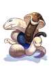 Costume Cursed Serpent artwork from Ragnarok Online