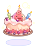 Poring Cake Hat artwork from Ragnarok Online